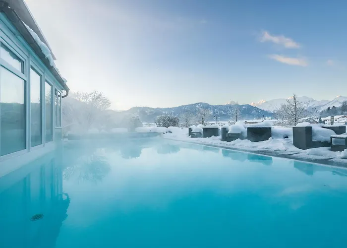 Erstklassiges Webcam Hotel Sommer Füssen in Bayern